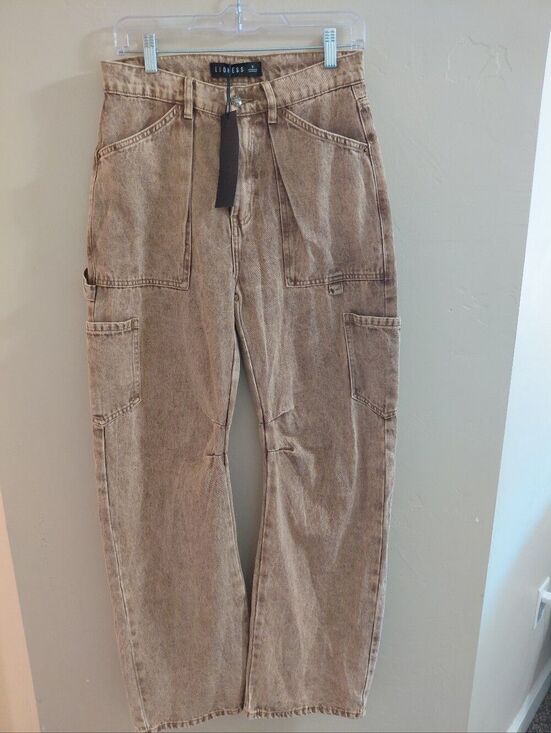 Lioness Denim - Lioness MIAMI VICE TAN WASH Denim Barrell Size SMALL